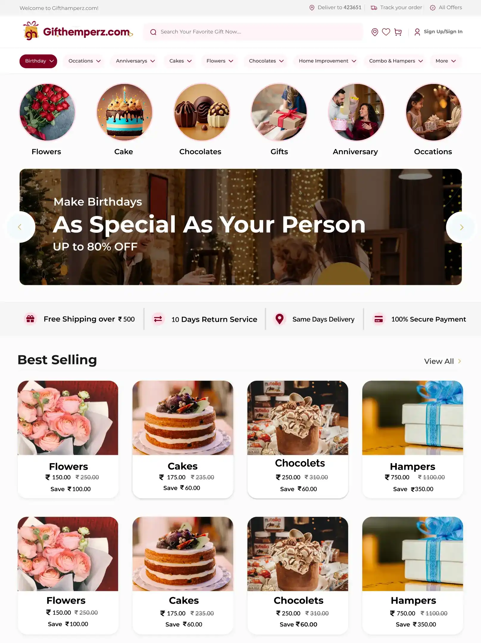 Explore our ecommerce projects !